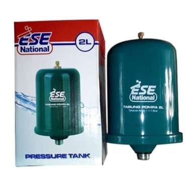ESE Tabung pompa air 2 Liter Otomatis Tekanan Angin Tangki National
