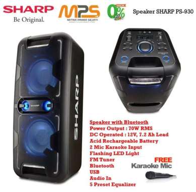 Speaker Sharp PS-930 - Bluetooth