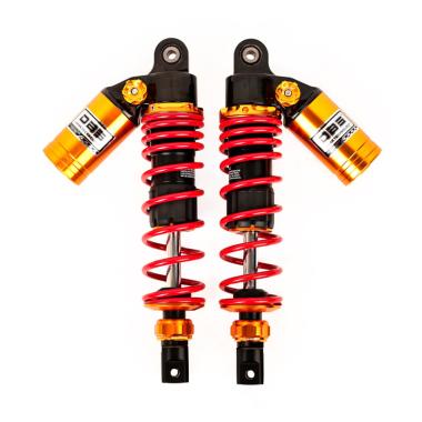 DBS-822 Adjustable System Shockbreaker for Yamaha Aerox 150 Gold Red