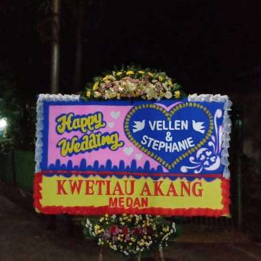 Karangan Bunga Wedding