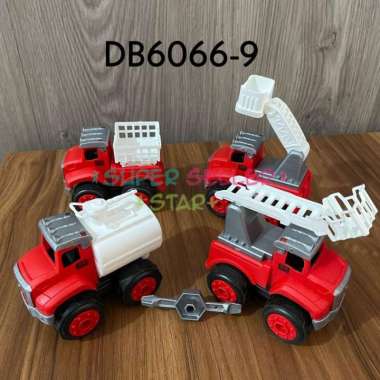MAINAN ANAK LAKI LAKI MOBIL KONTRUKSI BONGKAR PASANG DIY 317B BONGKAR