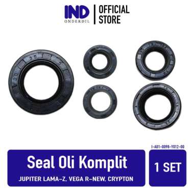 Sil-Seal Oli-Oil Assy Set-Kit-Komplit-Lengkap Jupiter Lama-Z & Vega R-New & Crypton