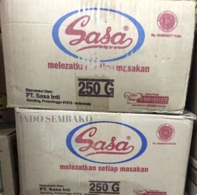 Sasa 48 bungkus x 250g dus / Sasa Penyedap Rasa 250g / Micin Sasa 250g