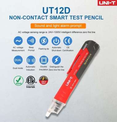 UNI-T UT12D - Non-Contact AC Voltage Detector - Test Pen Profesional