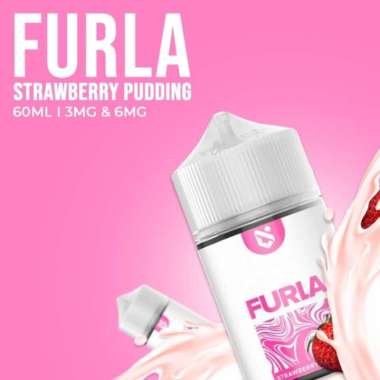 Furla Strawberry Pudding 60ML by Dunia Juice Indonesia FB 9MG 60ML