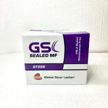 Aki Motor Yamaha Mio J GTZ5S GS Y Accu Kering 100% Original multicolor