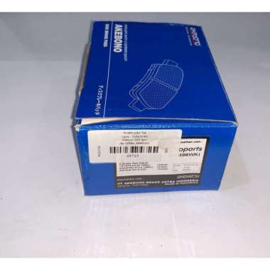 Brake pad Datsun GO Agya Ayla matic dpn AN 496KI Akebono GU63713