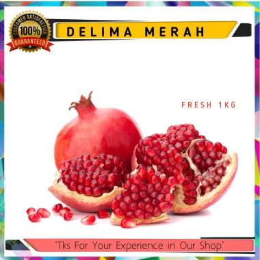 Delima / Delima Merah / Pomegranate / 1pcs Buah Segar