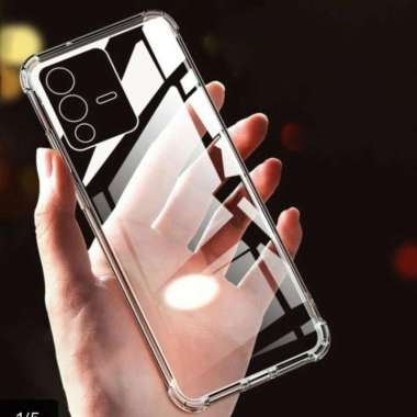 Case Vivo V23 5G Crystal Clear Anti Crack Anti Jamur Casing