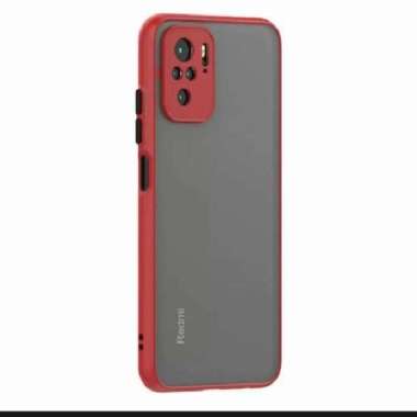 Case Xiaomi Redmi Note 10 Premeum ORIGINAL Casing 2021 note 10 pro - Merah