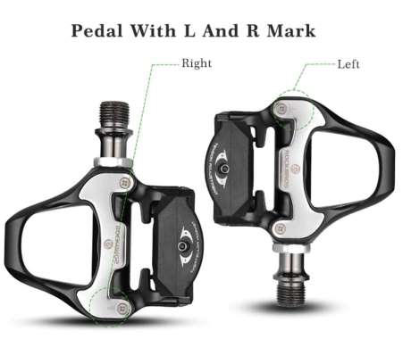 Rockbros Pedal Sepeda Road Bike Cleat Ringan Original - pedal sepeda c