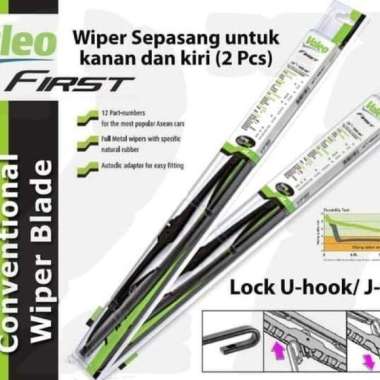 Wiper Valeo Kia Optima K5 / Wiper Kiri, Kanan Black
