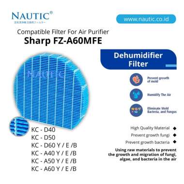 Nautic ORIGINAL Humidifier Filter Sharp FZ-A60MFE / KC-D60Y / KC-A40Y