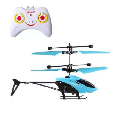 Annabella Pesawat helikopter rc terbang sensor remote control ORIGINAL 100 % Multicolor