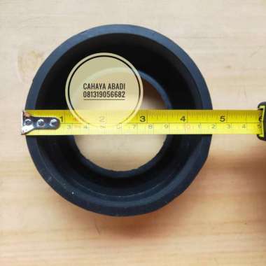 KARET KLOSET DUDUK BULAT HITAM