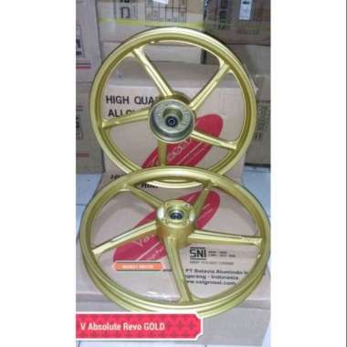 V Rossi - Zigen Falcon Velg Velek Pelek Motor Racing Palang 5 Honda Revo Absolute ABS