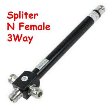 Spliter Kabel Signal Antena N Female 2 3 4 Way Cavity 3way