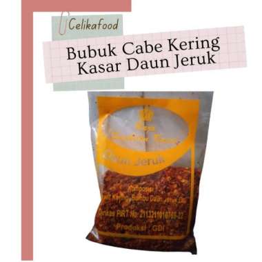 Bubuk Cabe Kering Kasar Daun Jeruk Rawit Cengek Hot Chili
