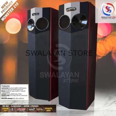 SPEAKER AKTIF 10 INCHI ROADMASTER MONSTER 210