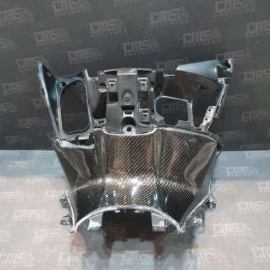 Cover Inner Dek Laci Dashboard Honda PCX 150 Part Ori Carbon Kevlar