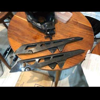 Cover Tutup Rantai Part Original Ninja RR R S Carbon Kevlar Original