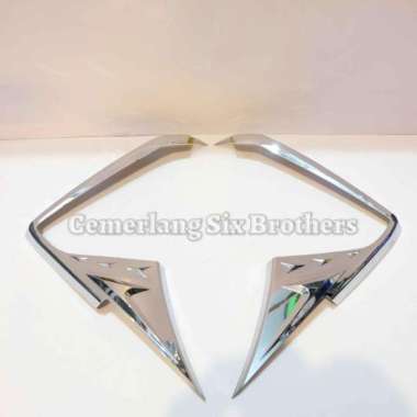 YAMAHA AEROX 155 - TUTUP COVER LIS BODY DEPAN CROME CHROME