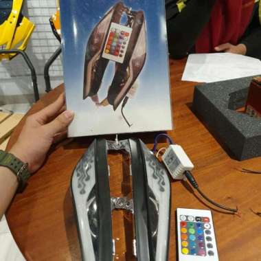 Lampu depan Jupiter MX Old