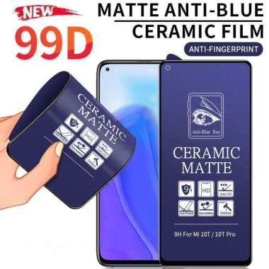 OPPO A57 4G, A57 5G - ANTI GORES KERAMIK BLUE // CERAMIK BLUE ANTI PECAH - BDC OPPO A57 5G