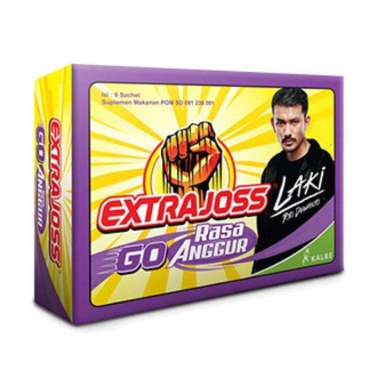Kalbe Extra Joss Laki Anggur Minuman Kesehatan [Isi 6 pcs]