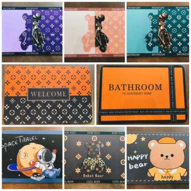 KESET DIATOMITE KESET KAKI UKURAN 40 X 60CM KESET KAKI ANTI NYELIP