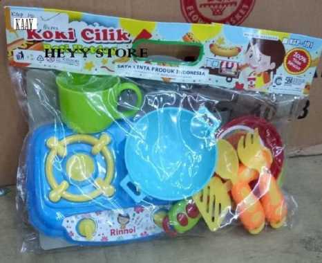 MAINAN MASAKAN KOKI CILIK KGP190 DAN KGP 191 MAINAN ANAK PEREMPUAN KGP 191