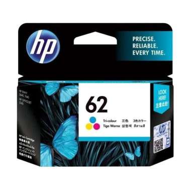Tinta HP 62 Black Tinta HP 62 Colour Original Ink Cartridge Color