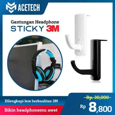 Stand Hanger Gaming Headset Holder/Holder Headphone/Stand Headphone Putih warna