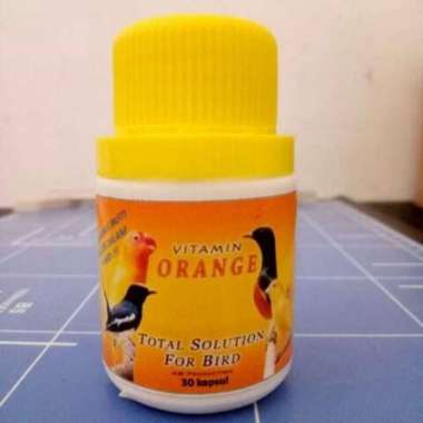 Vitamin Vit Orange - Multivitamin Untuk Lovebird Kapsul