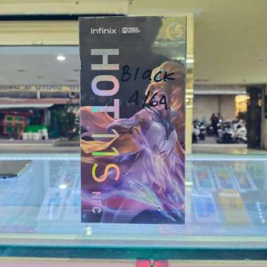 infinix hot 11s nfc 4 64 garansi resmi Black
