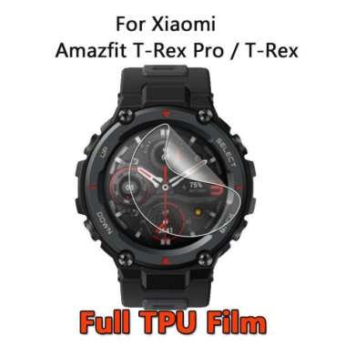 Amazfit T-Rex Pro Hydrogel Anti Gores Jelly Screen Guard Amazfit T Rex Clear