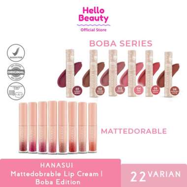 LIPSTIK HANASUI MATTEDORABLE LIPCREAM / LIPCREAM HANASUI / LIPSTIK HANASUI Hanasui 14 - DUSTY