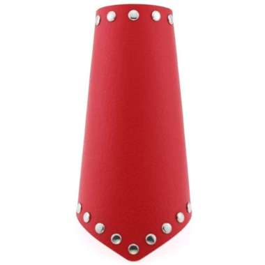 KozuVibes Wristband Gelang Leather Jacket Kulit Arm Guard Tali Vintage Merah