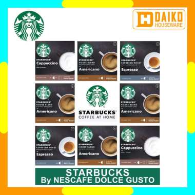 Starbucks Capsule By Nescafe Dolce Gusto 1 Box Semua Variant Original Nestle AMERICANO 1 BOX