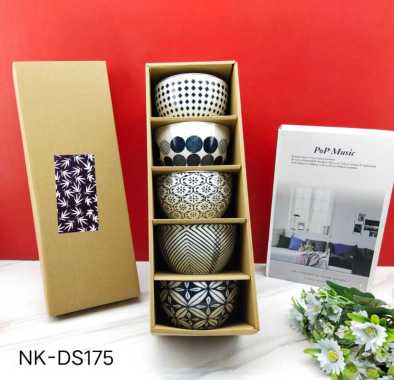 5PCS 4.75" Bowls Mangkuk Makan NK-DS175 NK-DS176 NK-DS177 NK-DS177