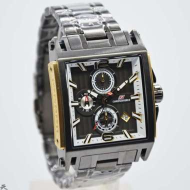 CHRONOFORCE CF 5312MB - Jam Tangan Pria Original - Black Gold