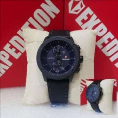 EXPEDITION 6821MB - Jam Tangan Pria Analog ORIGINAL - Kulit
