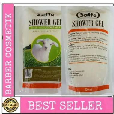 satto shower gel 500 ml Goat milk satto shower gel reffil 500 ml