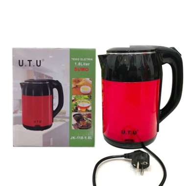 TEKO LISTRIK KETTLE ELECTRIC PEMANAS AIR LISTRIK 1.8 L UTU SUMO