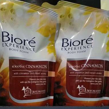 Biore Body Foam Experience