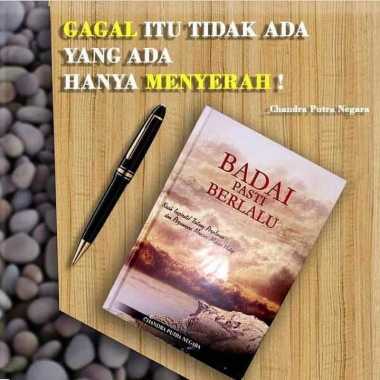 Buku Kaos Chandra Putra Negara Badai Pasti Berlalu dan Successbefore 30 Original Bonus TTD+CD Asli d