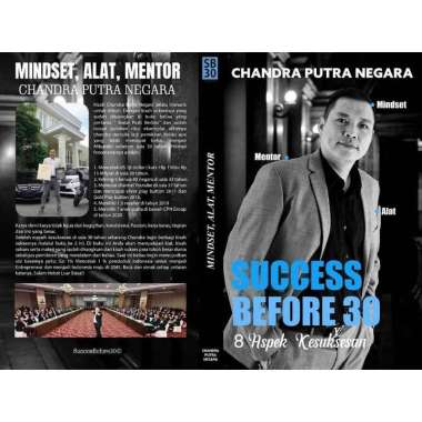 Buku Kaos Chandra Putra Negara Badai Pasti Berlalu dan Successbefore 30 Original Bonus TTD+CD Asli d