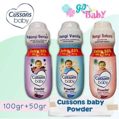 CUSSONS BABY POWDER BEDAK BAYI 100GR+50GR Ungu