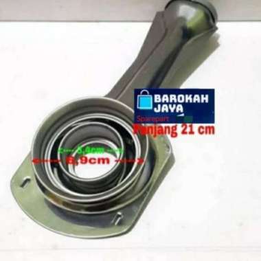 Cerobong Kompor Gas Model Rinnai Kecil STENLIS Kiri Panjang-Tungku