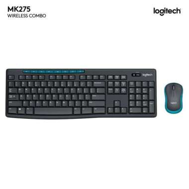 Keyboard Mouse Logitech Wireless MK275 - Original Garansi Resmi